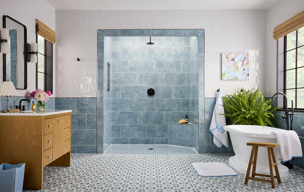 The exclusive art-inspired designs are made to mix and match throughout every room in the home