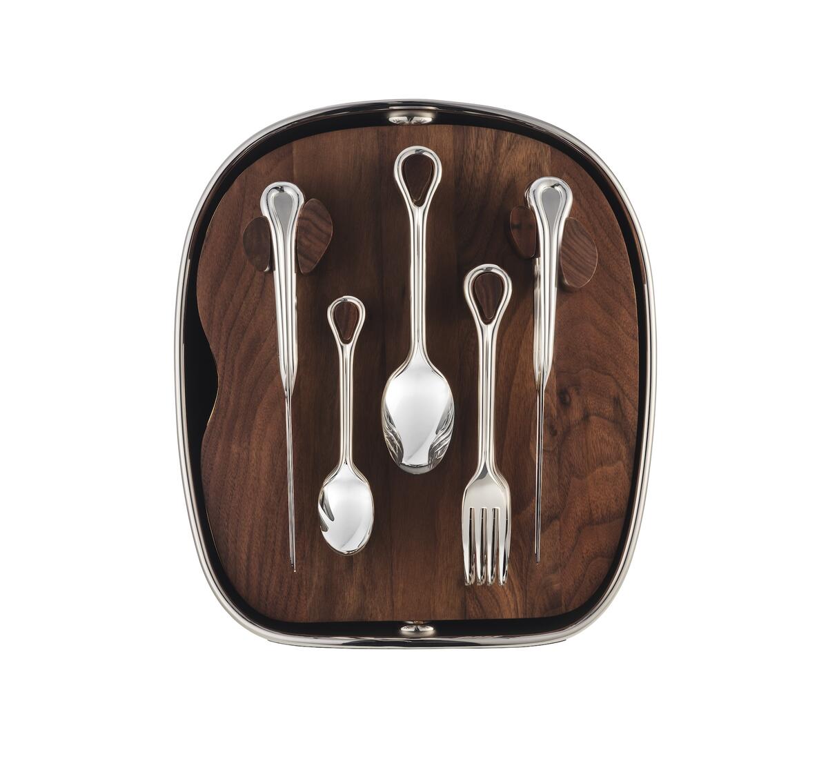 Luxury tableware brand Christofle partnered with jewelry designer Charlotte Chesnais for a collection of flatware pieces Luxury tableware brand Christofle partnered with jewelry designer Charlotte Chesnais for a collection of flatware pieces